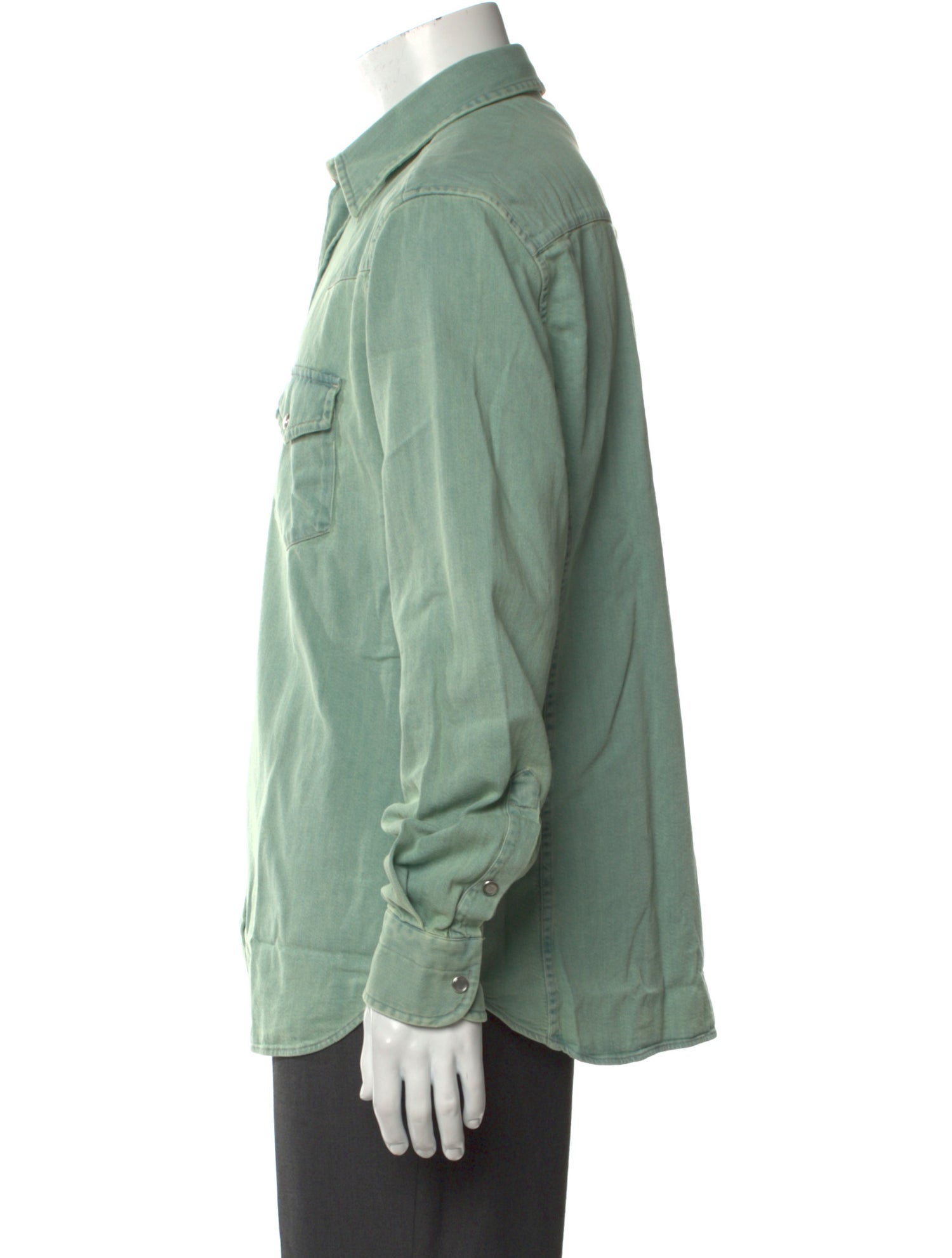 Tom Ford Long Sleeve Denim Shirt