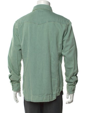 Tom Ford Long Sleeve Denim Shirt