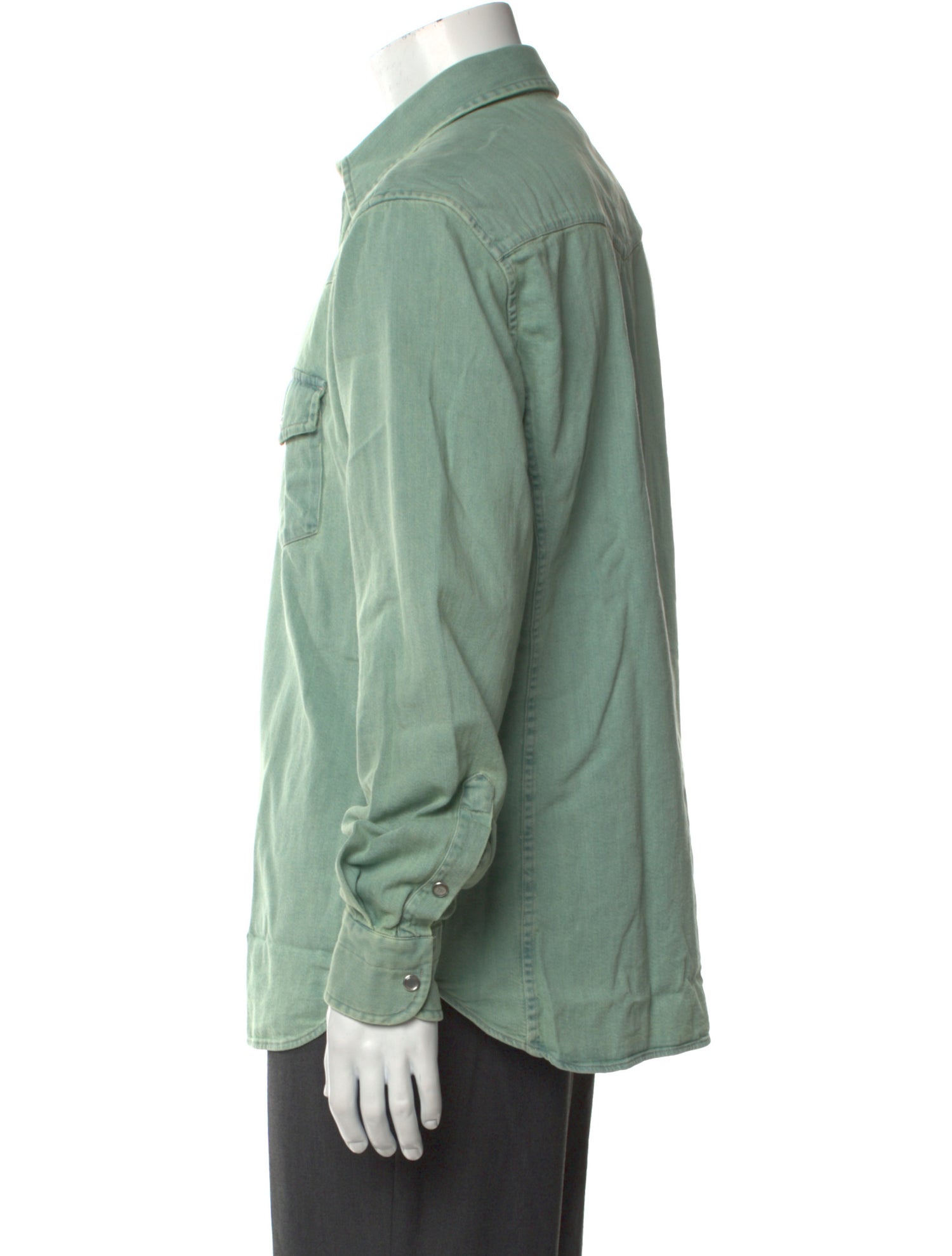 Tom Ford Long Sleeve Denim Shirt