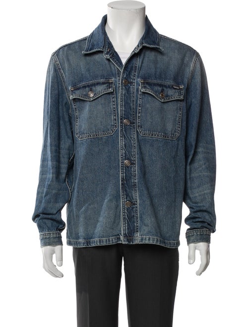 Tom Ford Long Sleeve Denim Shirt