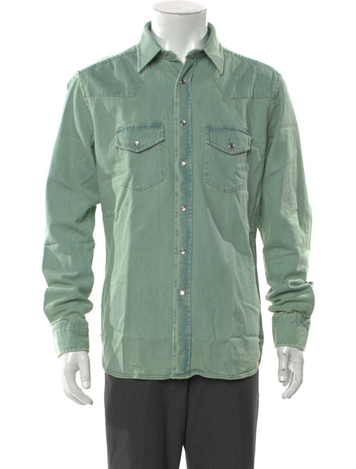 Tom Ford Long Sleeve Denim Shirt