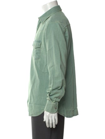 Tom Ford Long Sleeve Denim Shirt