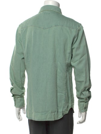 Tom Ford Long Sleeve Denim Shirt