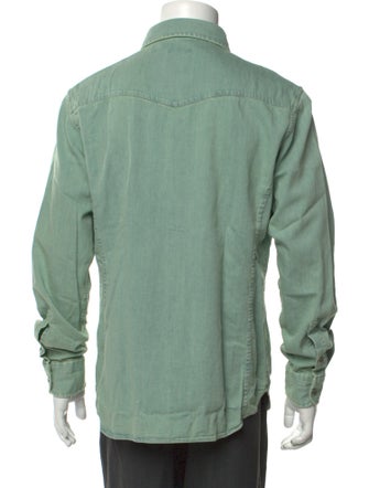 Tom Ford Long Sleeve Denim Shirt