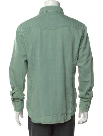 Tom Ford Long Sleeve Denim Shirt