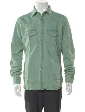 Tom Ford Long Sleeve Denim Shirt