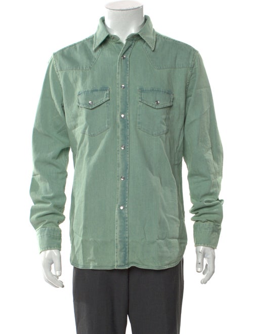 Tom Ford Long Sleeve Denim Shirt