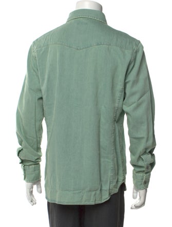 Tom Ford Long Sleeve Denim Shirt