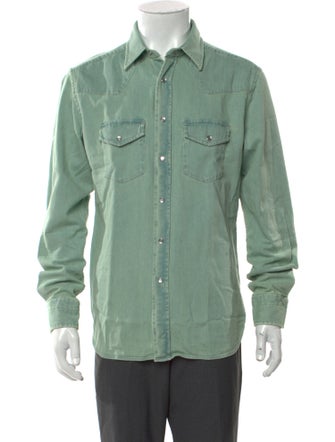 Tom Ford Long Sleeve Denim Shirt