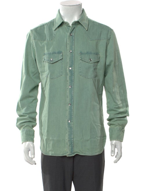 Tom Ford Long Sleeve Denim Shirt