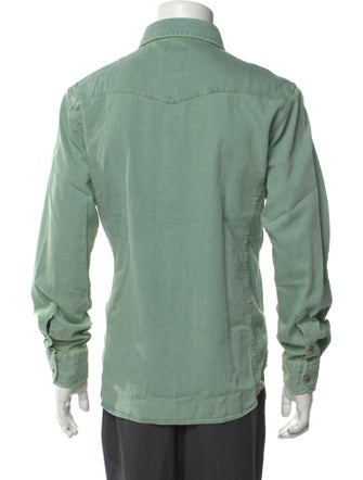Tom Ford Long Sleeve Denim Shirt