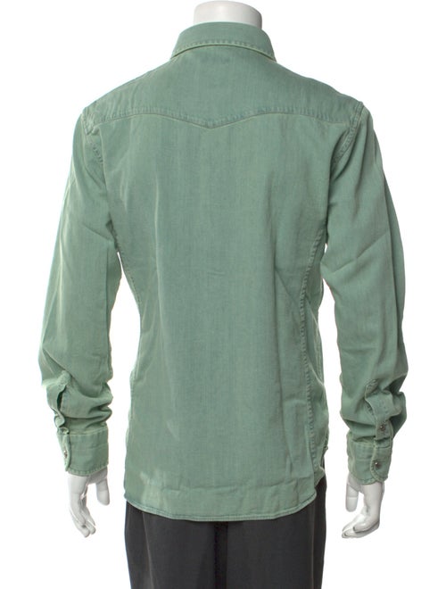 Tom Ford Long Sleeve Denim Shirt