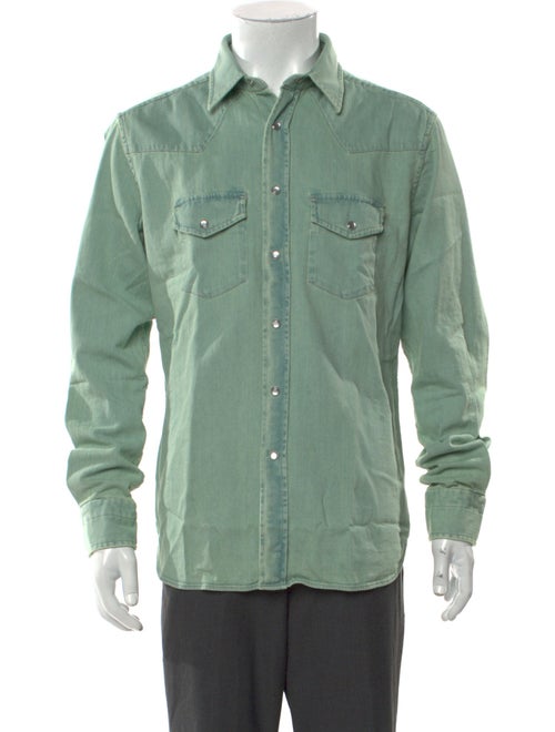 Tom Ford Long Sleeve Denim Shirt