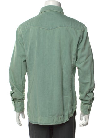 Tom Ford Long Sleeve Denim Shirt