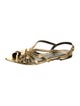 Tom Ford Leather Slingback Sandals