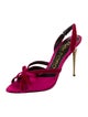 Tom Ford Satin Slingback Sandals