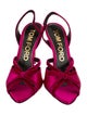 Tom Ford Satin Slingback Sandals