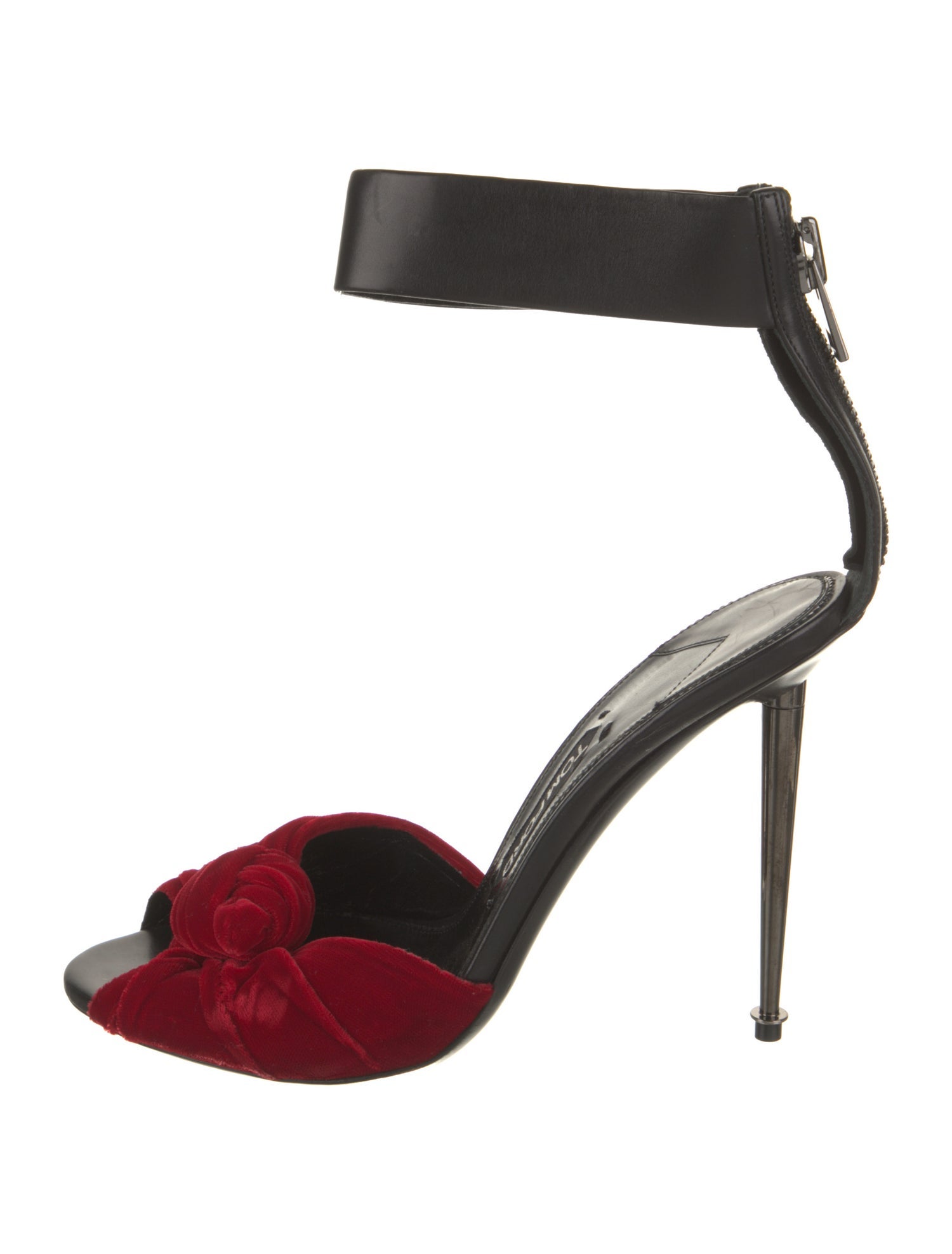 Tom Ford Velvet Sandals