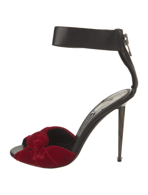 Tom Ford Velvet Sandals