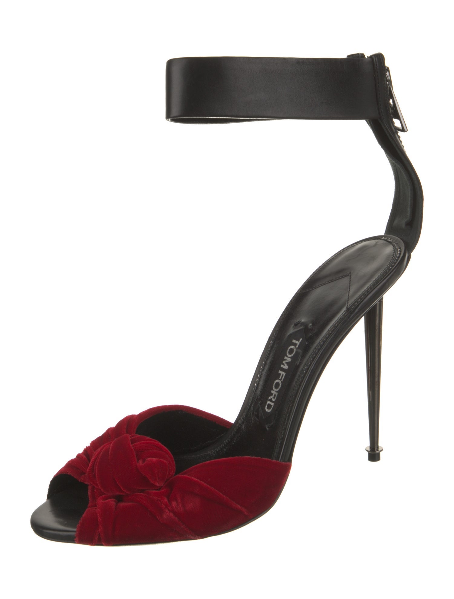 Tom Ford Velvet Sandals