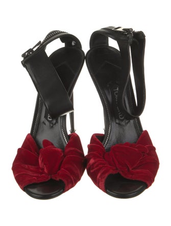 Tom Ford Velvet Sandals