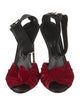 Tom Ford Velvet Sandals