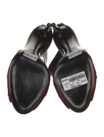 Tom Ford Velvet Sandals