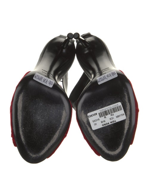 Tom Ford Velvet Sandals