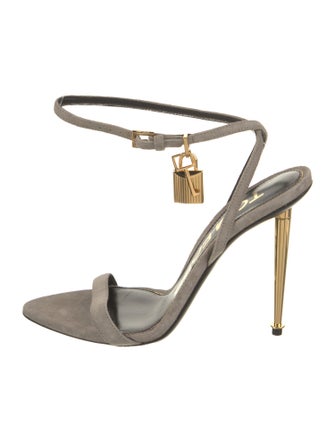Tom Ford Suede Slingback Sandals