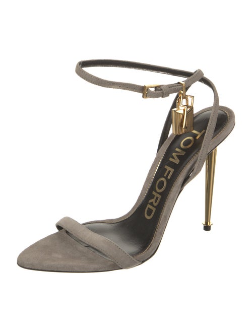 Tom Ford Suede Slingback Sandals