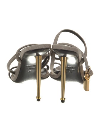 Tom Ford Suede Slingback Sandals