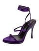 Tom Ford Satin Crystal Embellishments Sandals