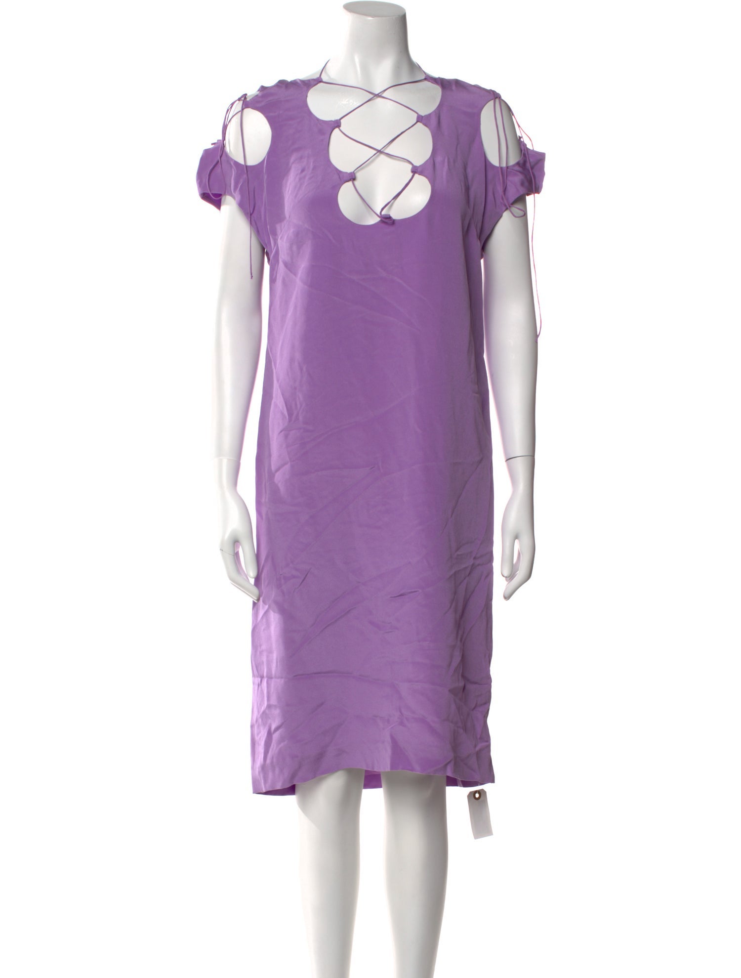 Tom Ford Bateau Neckline Mini Dress