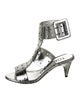Tom Ford Patent Leather Cutout Accent Gladiator Sandals