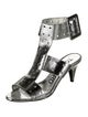 Tom Ford Patent Leather Cutout Accent Gladiator Sandals