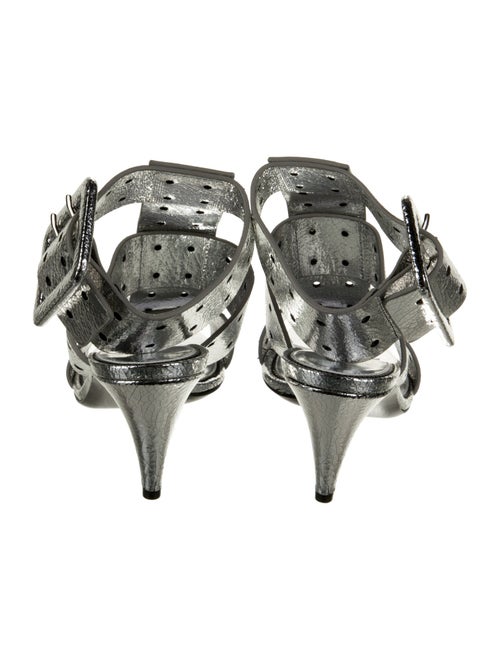 Tom Ford Patent Leather Cutout Accent Gladiator Sandals