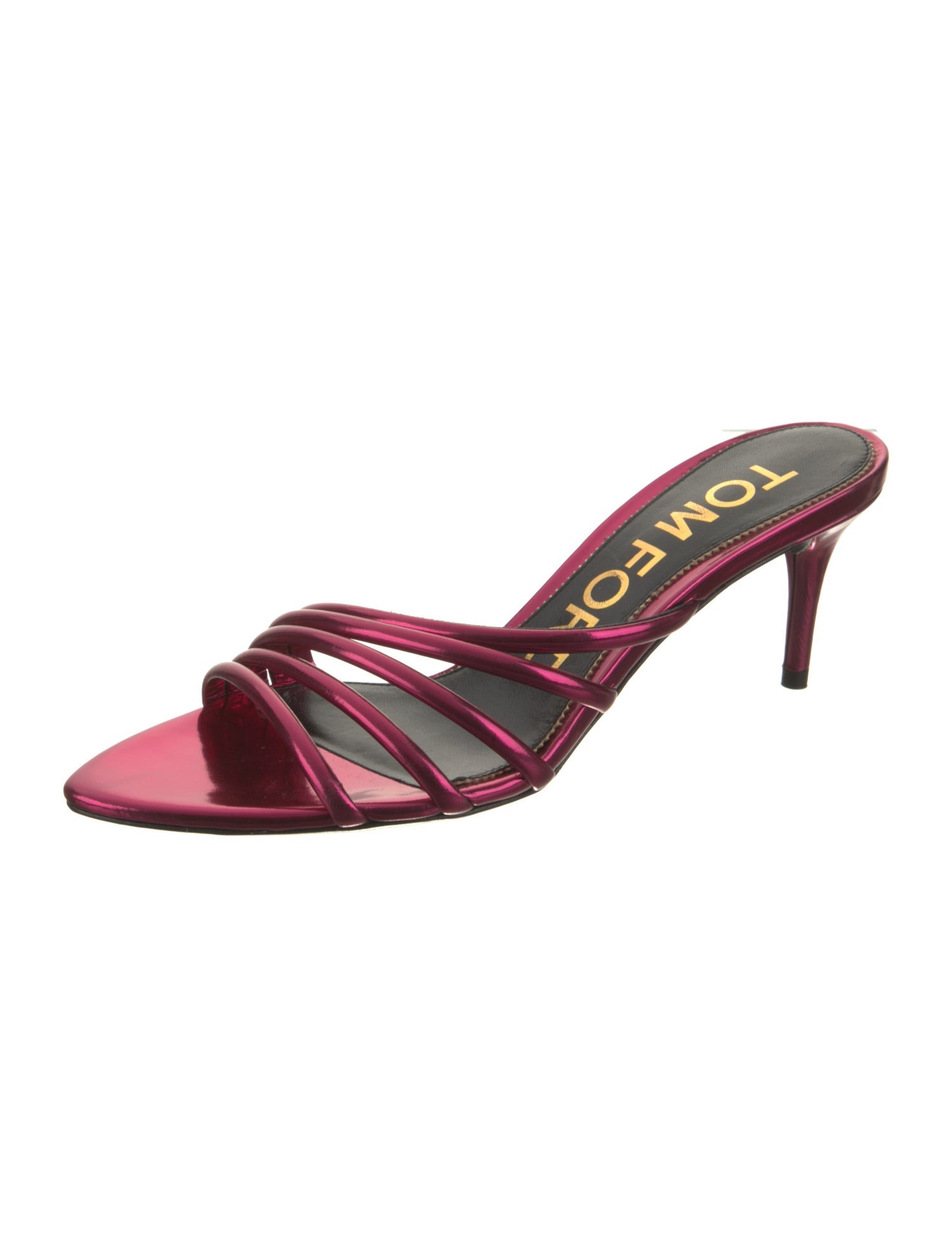 Tom Ford Patent Leather Slides