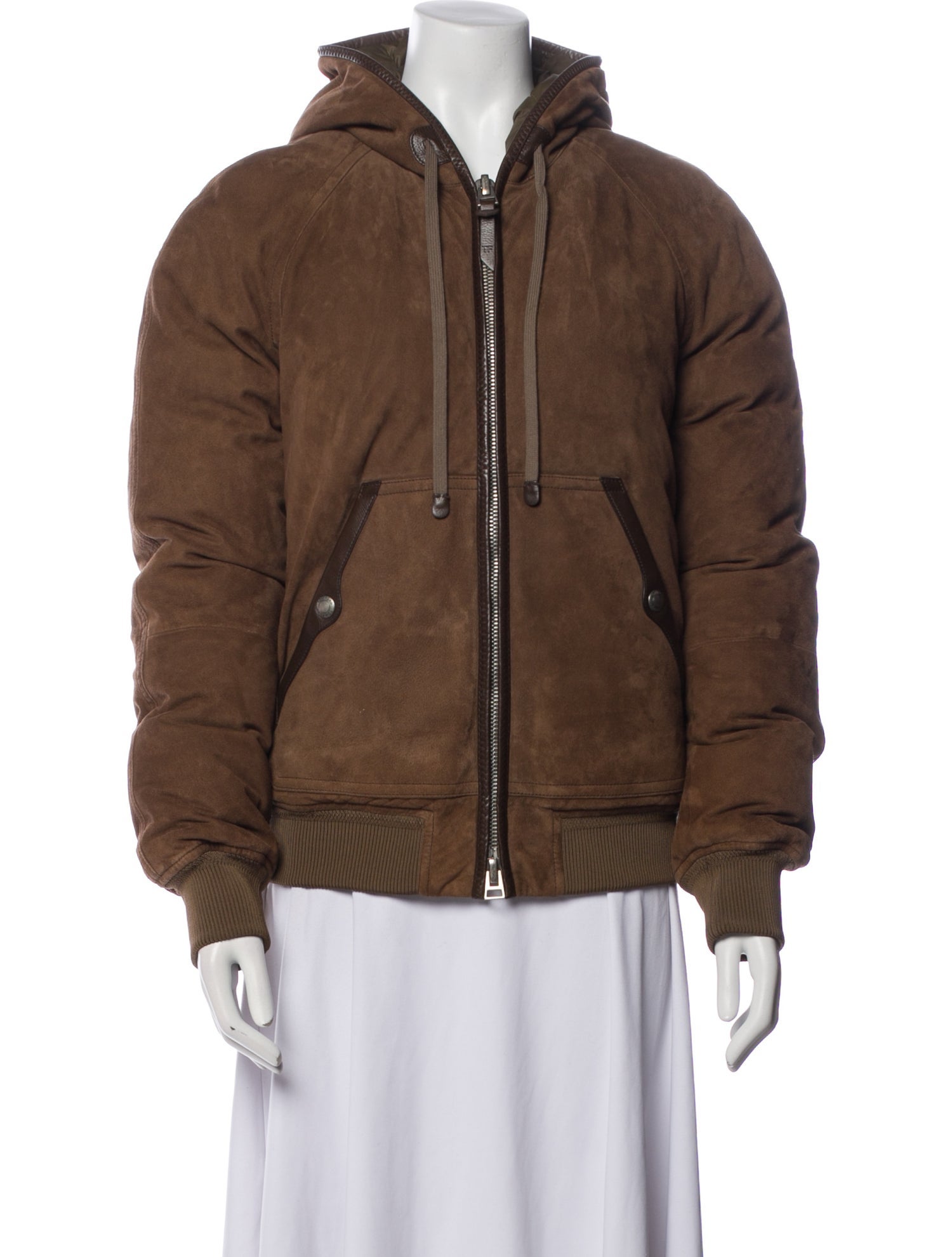 Tom Ford Leather Bomber Jacket