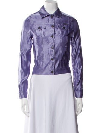 Tom Ford 2021 Striped Biker Jacket