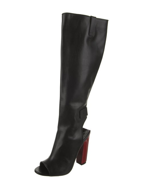 Tom Ford Leather Cutout Accent Gladiator Sandals