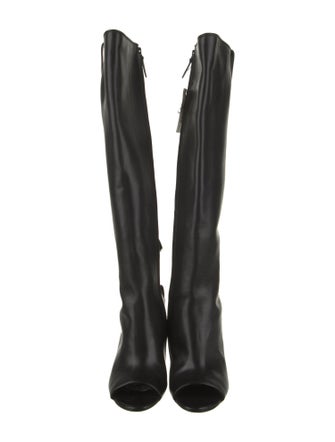 Tom Ford Leather Cutout Accent Gladiator Sandals