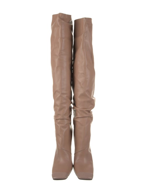 Tom Ford Leather Slouch Boots