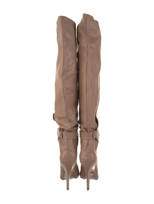 Tom Ford Leather Slouch Boots
