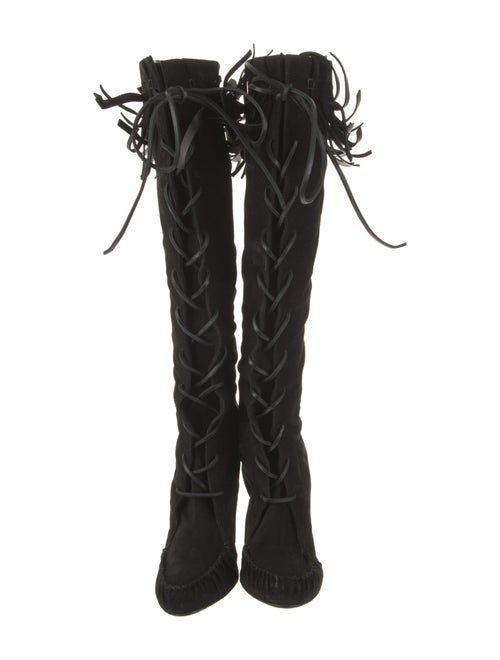 Tom Ford Suede Lace-Up Boots