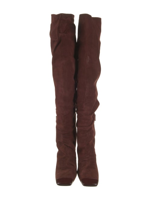 Tom Ford Suede Slouch Boots