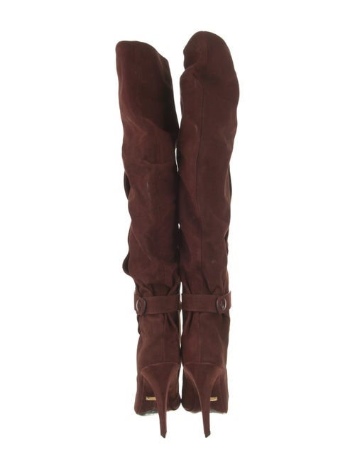 Tom Ford Suede Slouch Boots