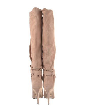 Tom Ford Suede Slouch Boots