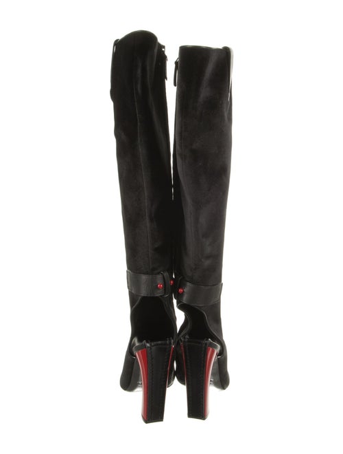 Tom Ford Velvet Cutout Accent Gladiator Sandals