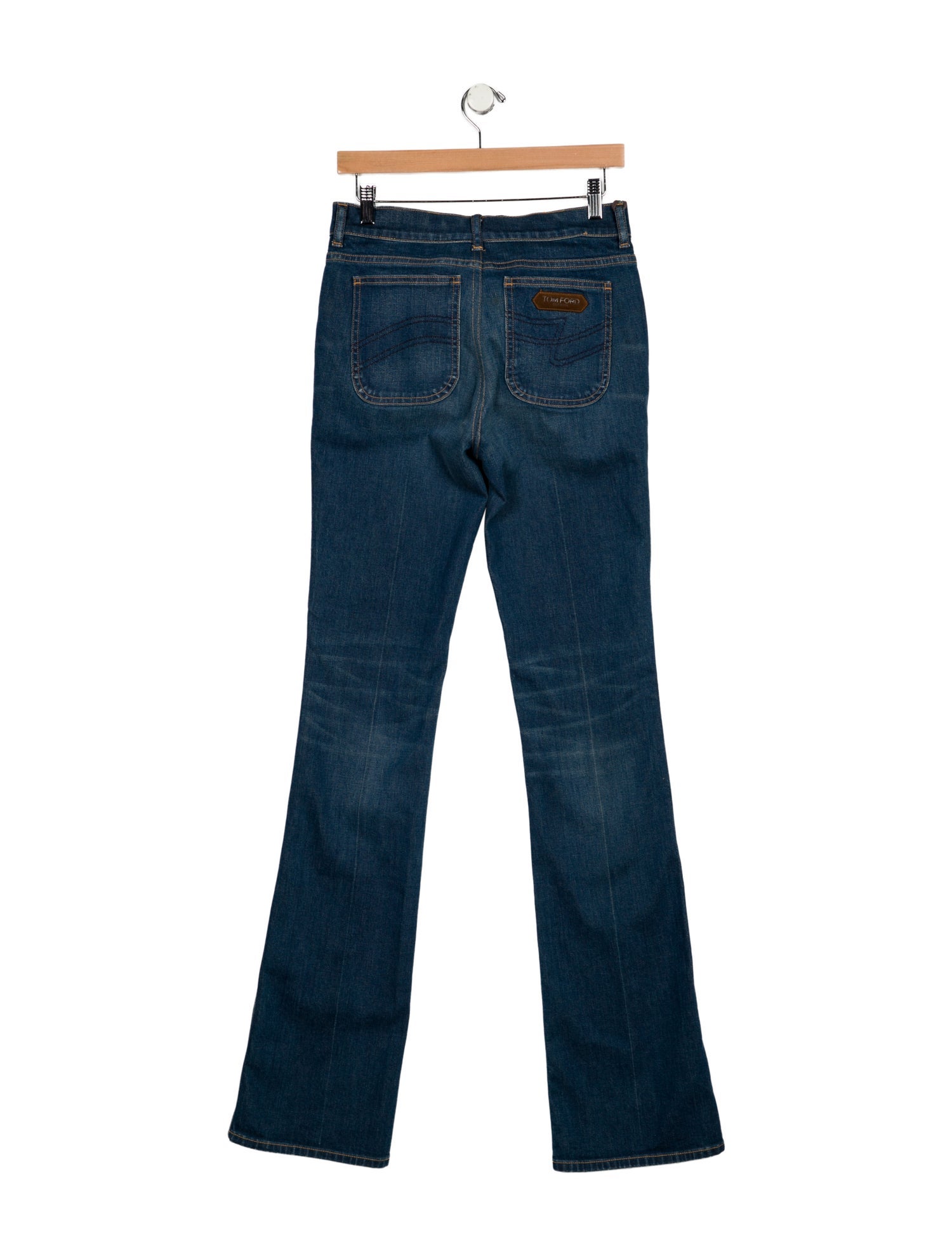 Tom Ford Mid-Rise Wide Leg Jeans w/ Tags