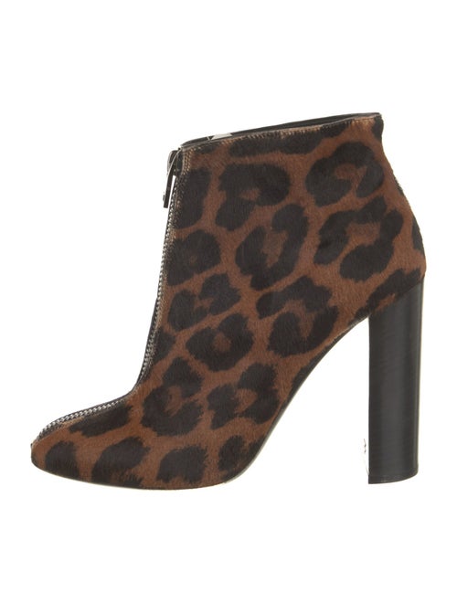 Tom Ford Ponyhair Animal Print Boots